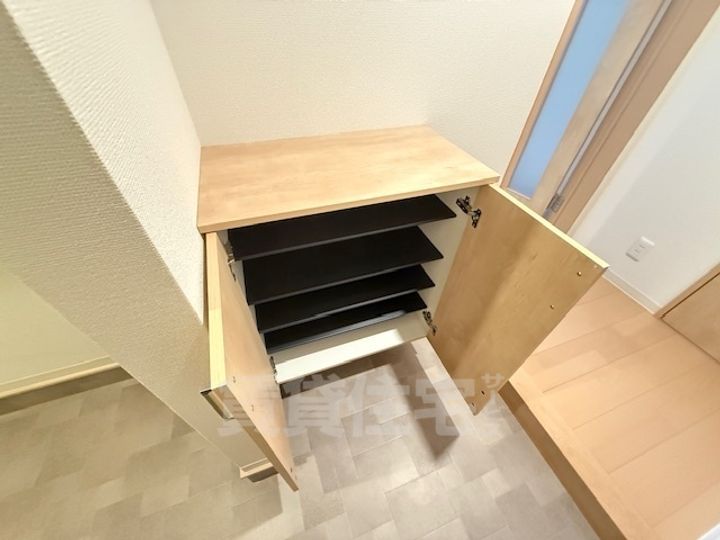 大阪府大阪狭山市池尻中1丁目の賃貸アパートの内装