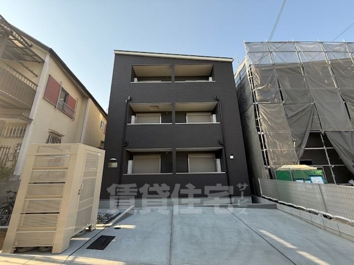 大阪府大阪狭山市池尻中1丁目の賃貸アパートの外観