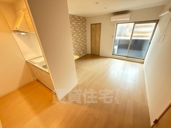 大阪府大阪狭山市池尻中1丁目の賃貸アパートの寝室