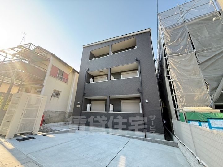 大阪府大阪狭山市池尻中1丁目の賃貸アパートの外観