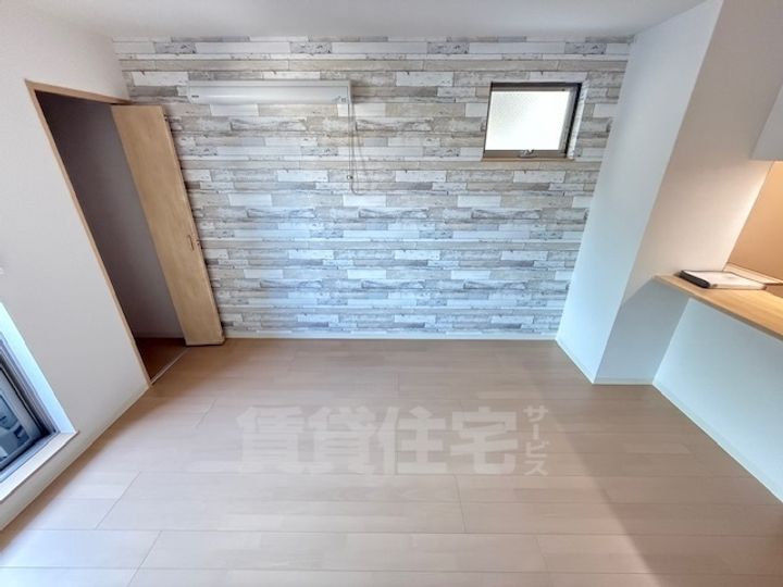 大阪府大阪狭山市池尻中1丁目の賃貸アパートの居間