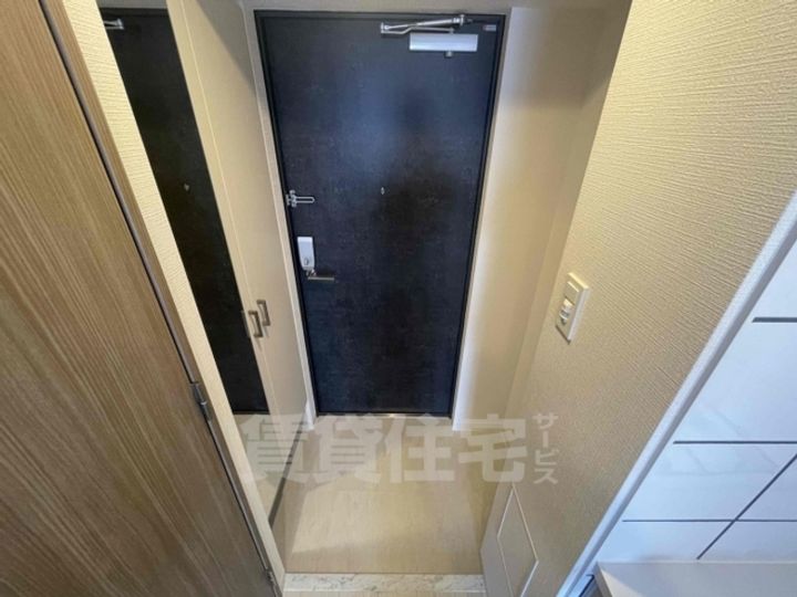 エスリード神戸ラ・コスタの玄関