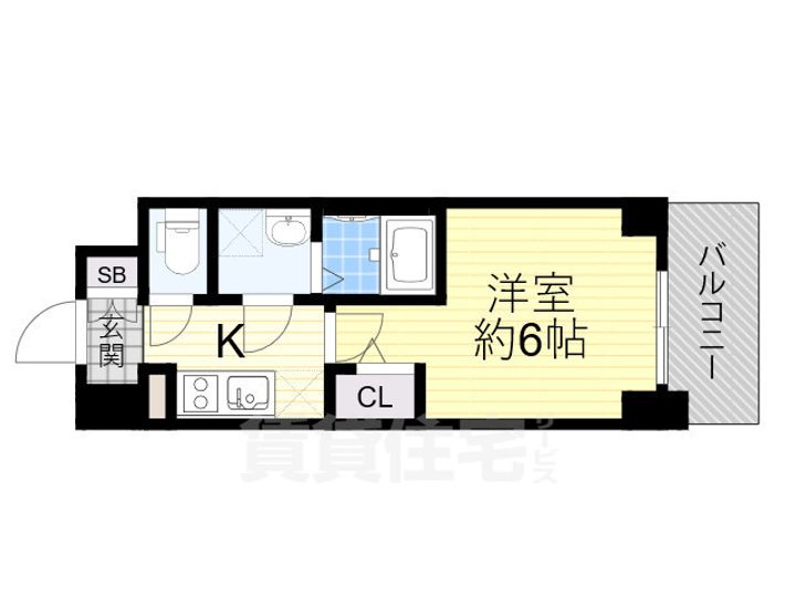 エスリード ザ・グラン大阪ノースの間取り