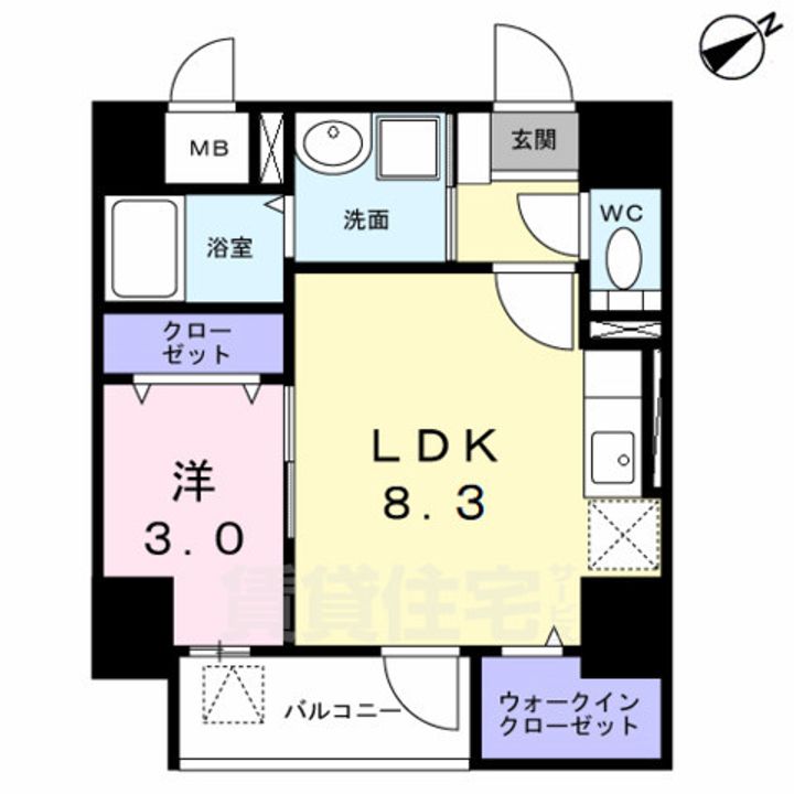 ラ・フュンフの間取り