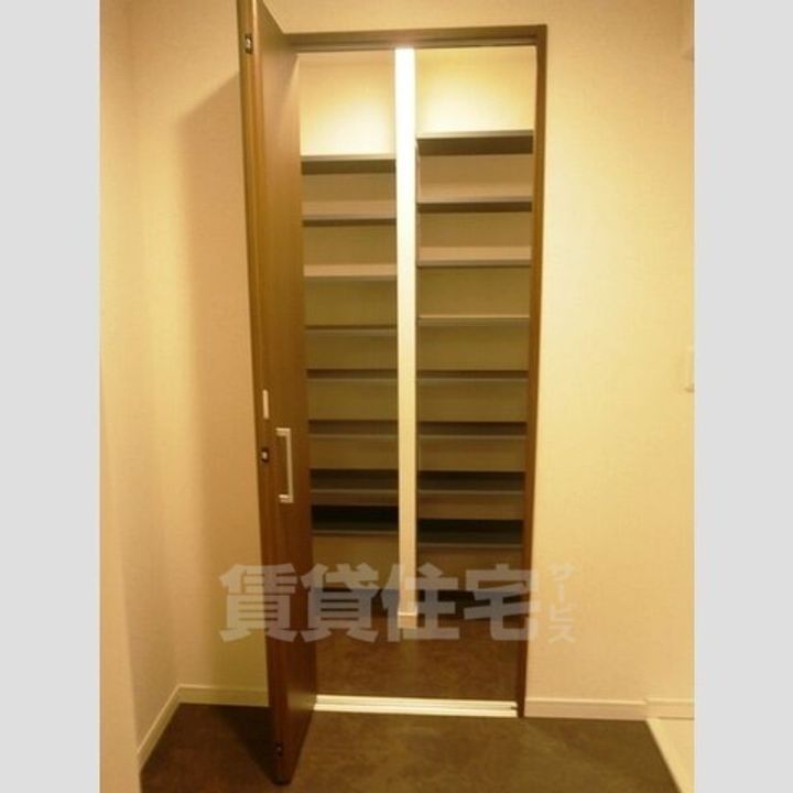 名駅アイサンメゾンの玄関