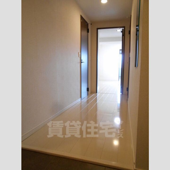 名駅アイサンメゾンの玄関