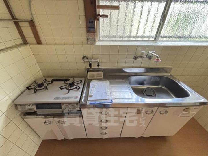 大阪府寝屋川市清水町(一戸建)の賃貸物件のキッチン