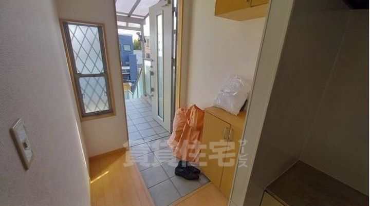 フジハウスの玄関