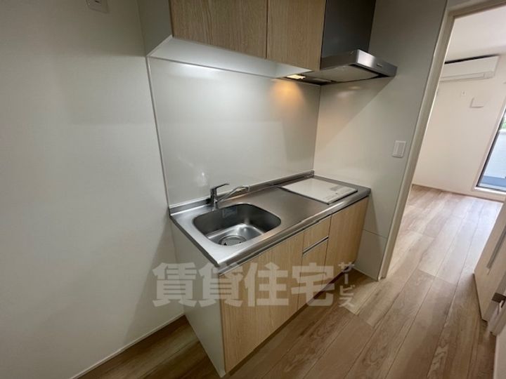 大阪府堺市堺区今池町2丁の賃貸アパートのキッチン