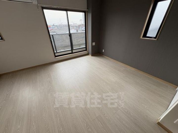 大阪府寝屋川市日之出町の賃貸アパートの寝室