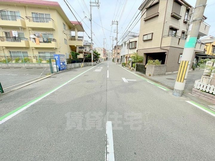 山﨑ビル住居の周辺