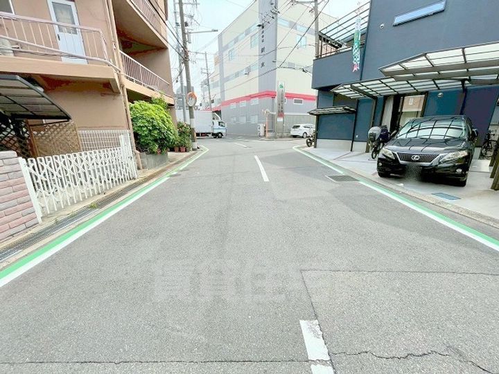 山﨑ビル住居の周辺