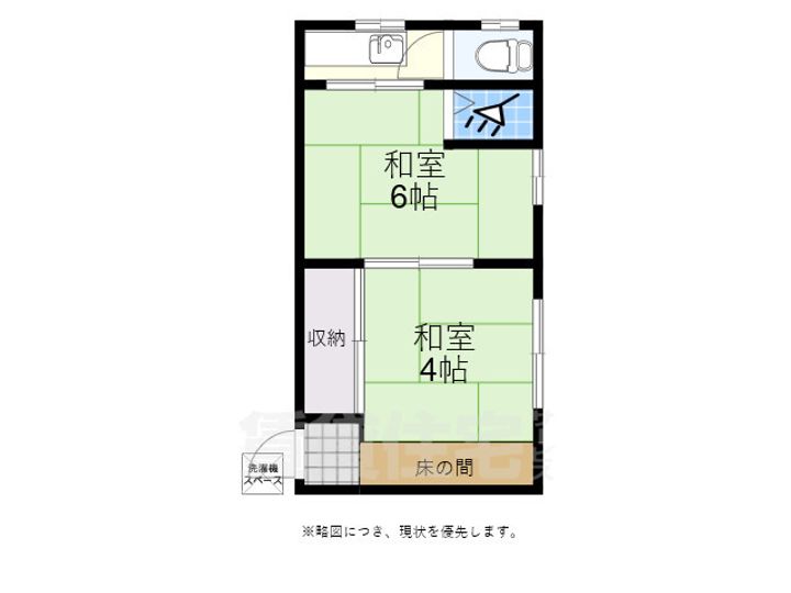 英アパートの間取り