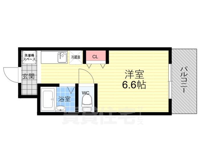 ワンズTOKUの間取り
