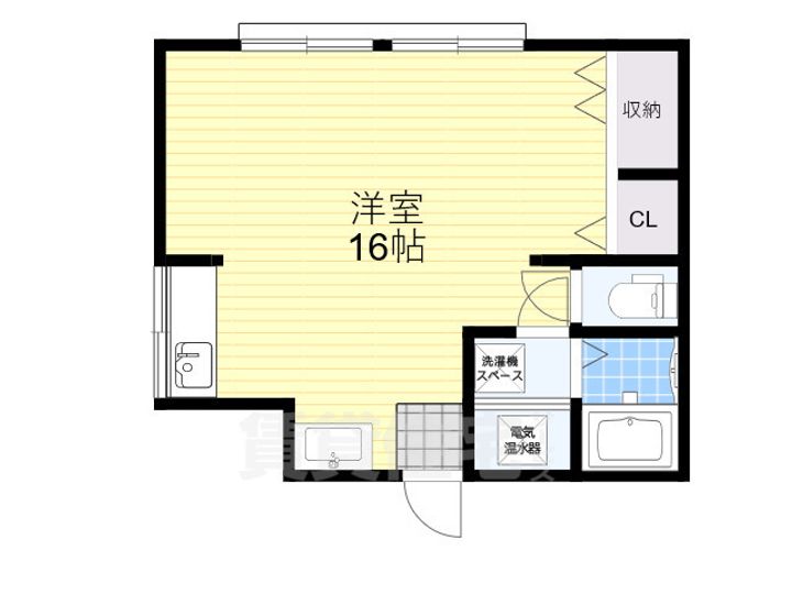 マンションヒライ208の間取り