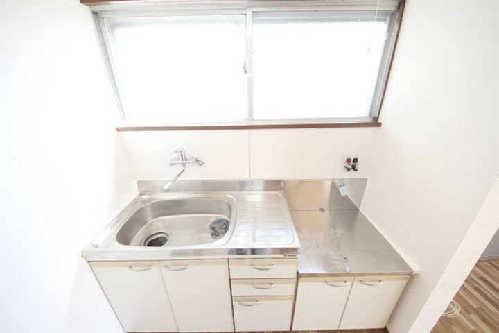 マンションヒライ208のキッチン