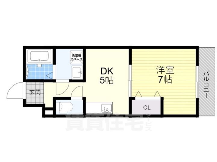 Feliz高石千代田の間取り