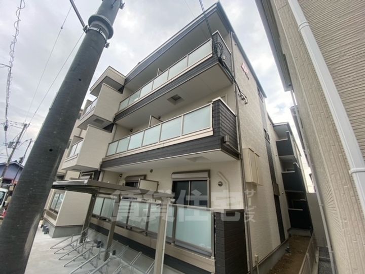 大阪府大阪市東住吉区矢田3丁目の賃貸アパートの外観