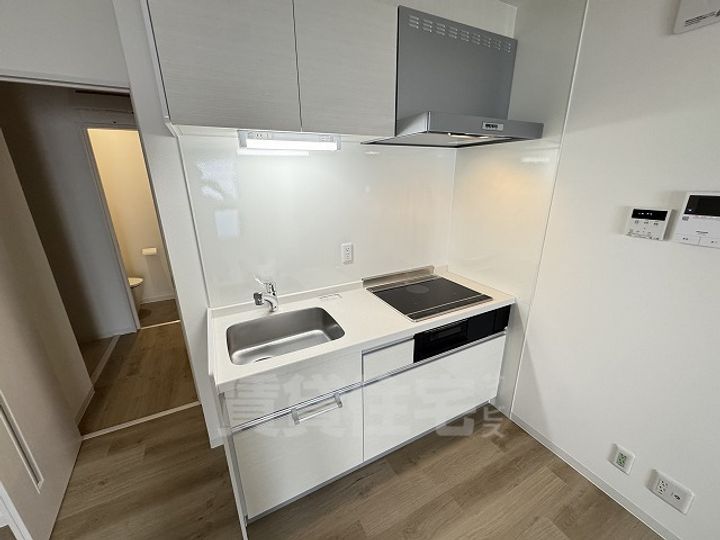 兵庫県西宮市門戸荘の賃貸アパートのキッチン