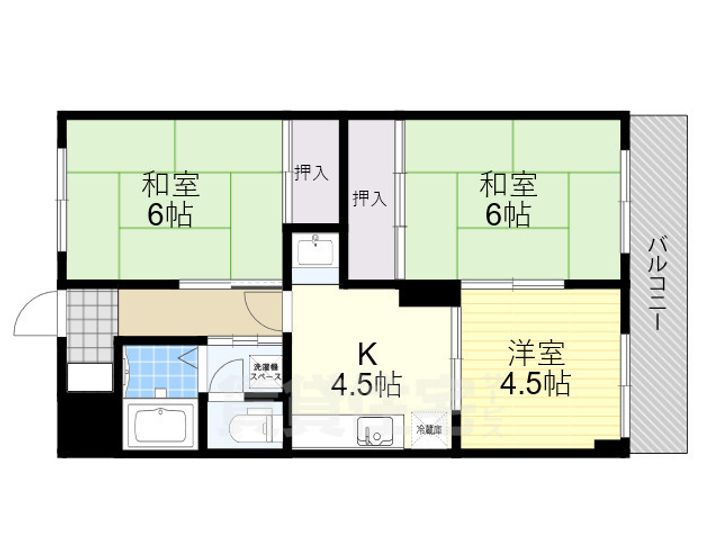 池田ハイツの間取り