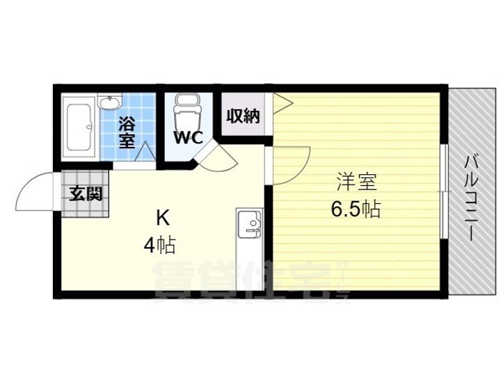 弘成エステートビルの間取り