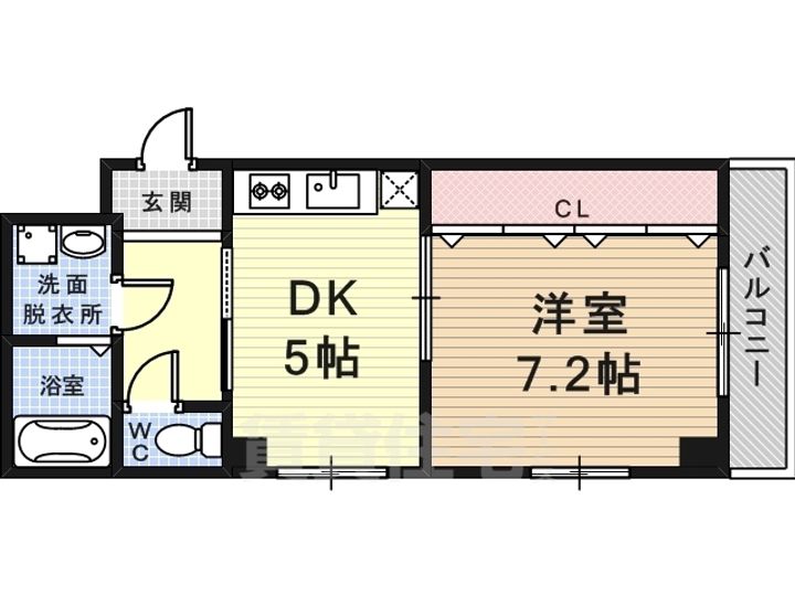プロスパー尼崎の間取り