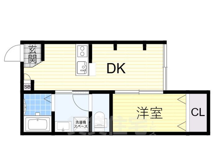 エヌエムキャトフヴァントゥレーズサウスの間取り