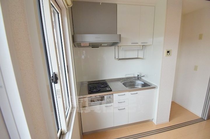 セジュールコウハナC棟のキッチン