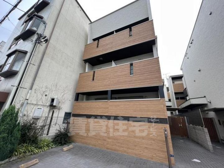 大阪府大阪市西淀川区竹島3丁目の賃貸アパートの外観
