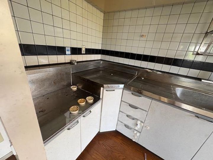 大阪府大阪市住吉区山之内4丁目の賃貸マンションのキッチン
