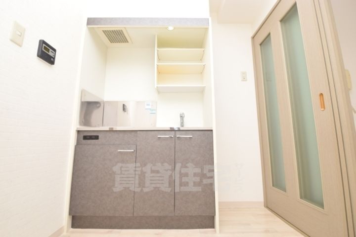 大阪府堺市北区中百舌鳥町6丁の賃貸マンションのキッチン