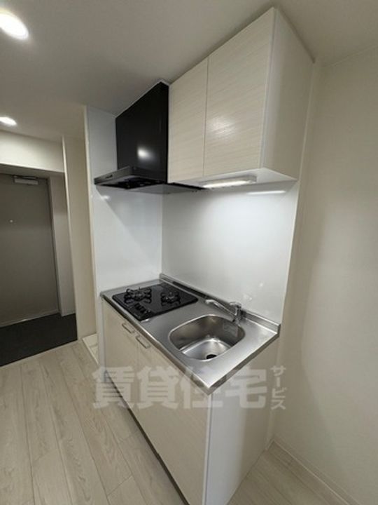 大阪府堺市堺区甲斐町東1丁の賃貸マンションのキッチン