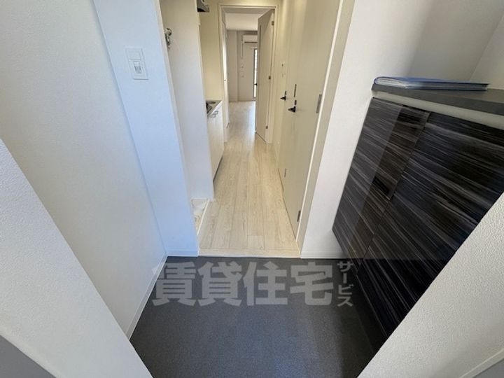 大阪府堺市堺区甲斐町東1丁の賃貸マンションの玄関