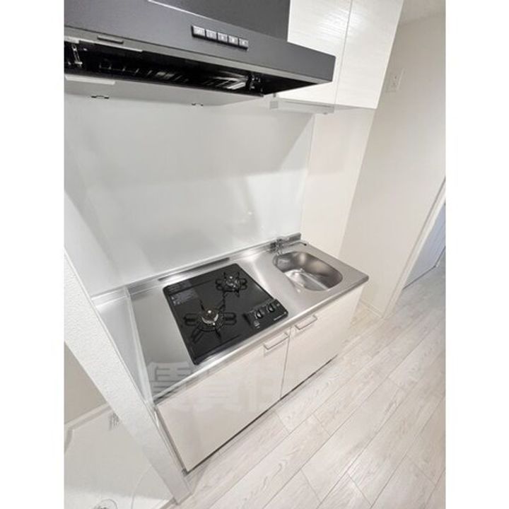 大阪府堺市堺区甲斐町東1丁の賃貸マンションのキッチン