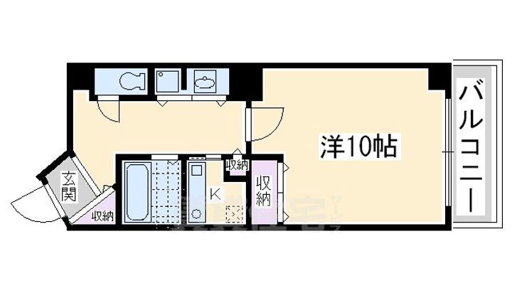 ビレイユ真英河原町の間取り