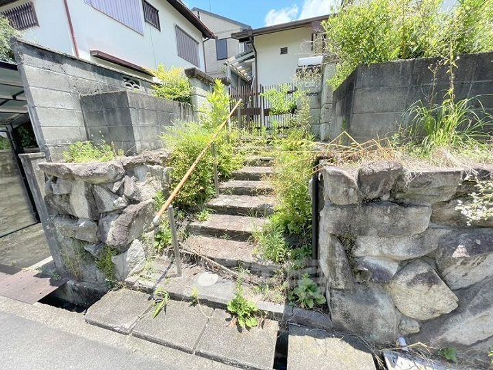 大阪府富田林市山手町(一戸建)の賃貸物件の玄関