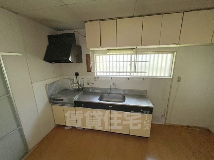 大阪府富田林市山手町(一戸建)の賃貸物件のキッチン