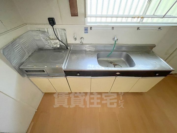 大阪府富田林市山手町(一戸建)の賃貸物件のキッチン