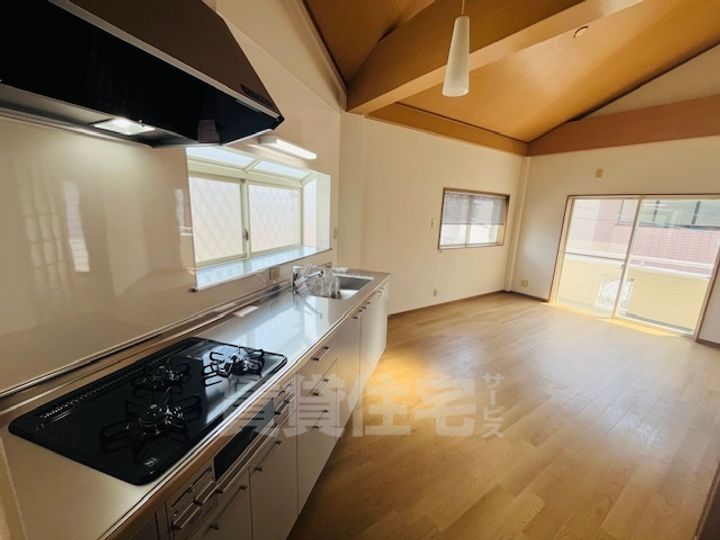 大阪府茨木市中津町(一戸建)の賃貸物件のキッチン