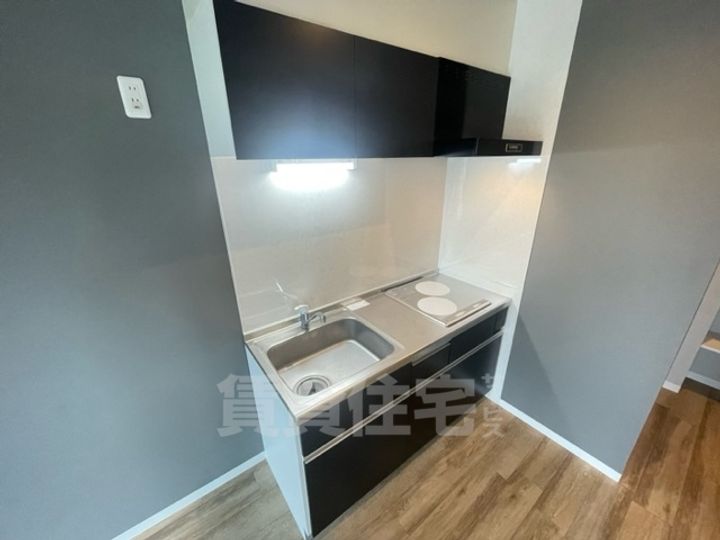 大阪府堺市中区深井清水町の賃貸マンションのキッチン