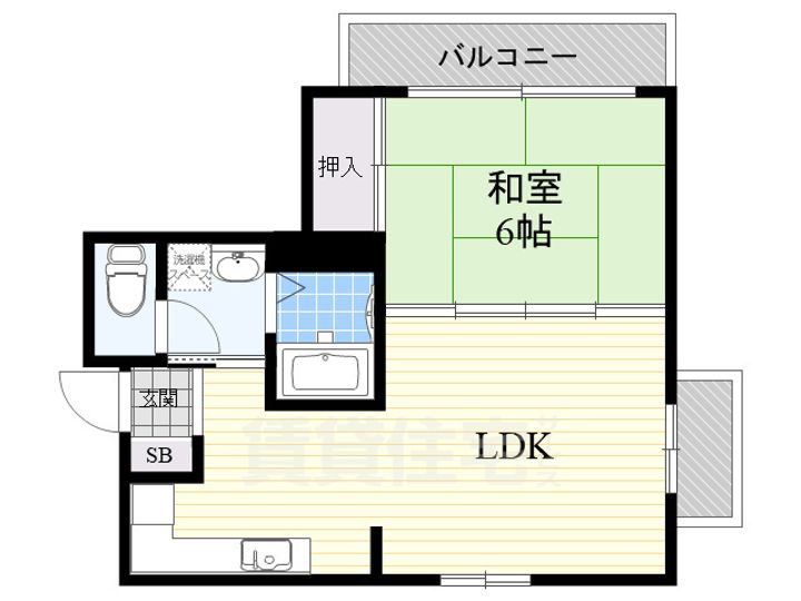 マティエール曽根の間取り