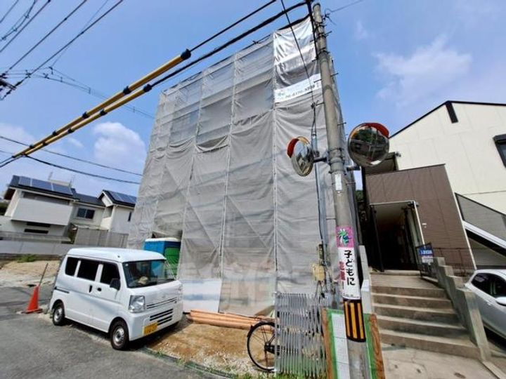 大阪府豊中市稲津町3丁目の賃貸アパートの外観
