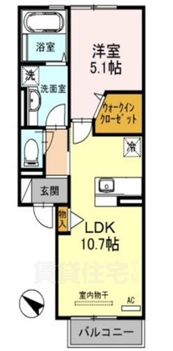 グリーンガーデン須磨の間取り
