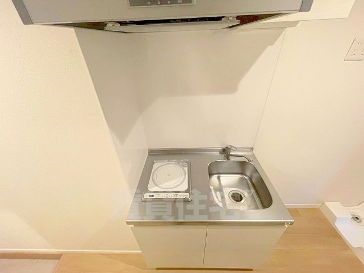 大阪府大阪市平野区平野上町1丁目の賃貸アパートのキッチン