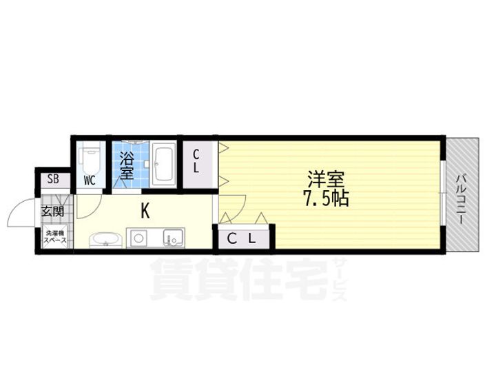 メゾンプレジールの間取り