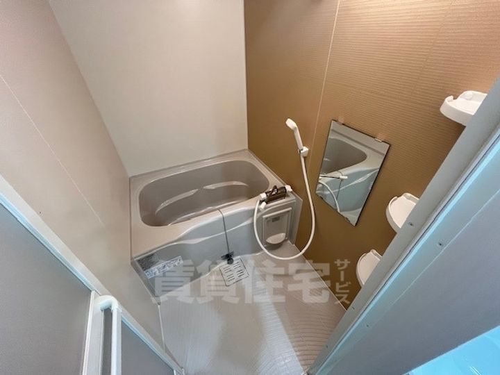 大阪府堺市北区中長尾町3丁の賃貸アパートの風呂