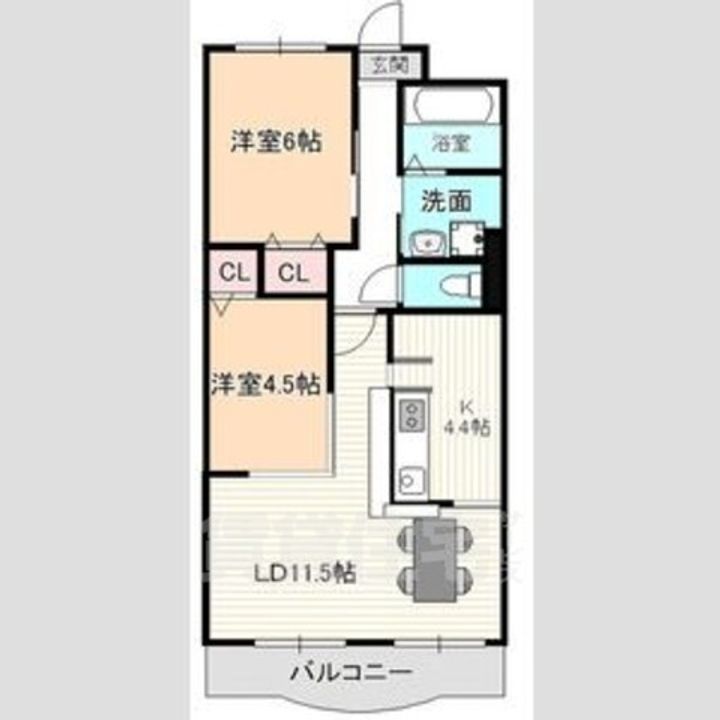 伊藤ハイツの間取り
