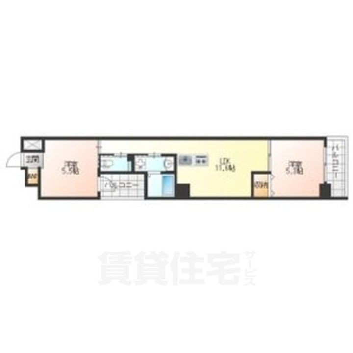 亀島テナントビル(仮)の間取り