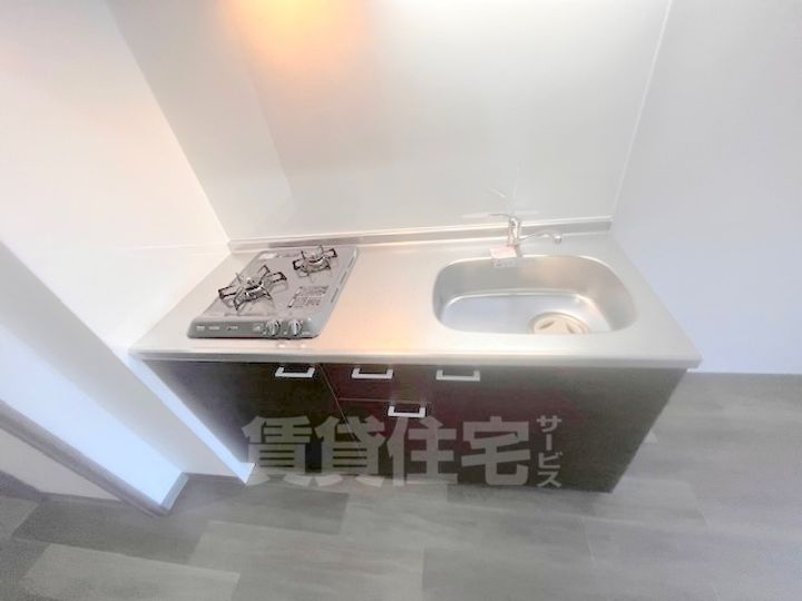 大阪府大阪市東淀川区菅原2丁目の賃貸マンションのキッチン