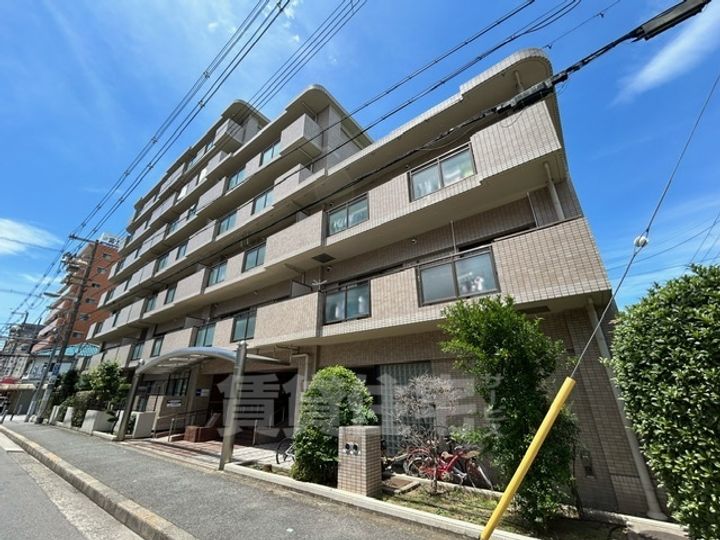 大阪府大阪市住吉区苅田5丁目の賃貸マンションの外観